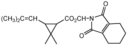 Tetramethrin ; Neo-Pynamin®; Phthalthrin; 3;4;5;6-Tetrahydrophthalimidomethyl chrysanthemate; PS-1042; F2457