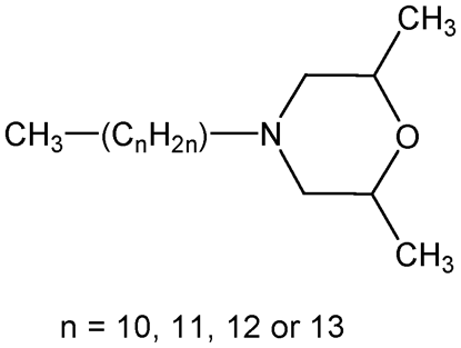 Tridemorph (Mix of Isomers) ; Calixin®; Dimethyl-2;6 tridecyl-4 morpholine; PS-2242