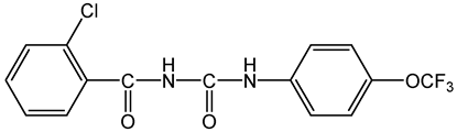 Triflumuron ; Alsystine®; Starycide®; Bolstar®; Baycidal®; Mascot®; Trifluron; 2-Chloro-N-(((4-(trifluoromethoxy)phenyl)amino)carbonyl)benzamid; PS-2176