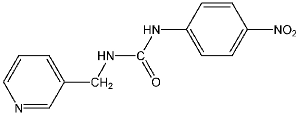 Picture of Vacor ; 1-(3-Pyridylmethyl)-3-(4-nitrophenyl)urea; Pyriminil; PS-1059