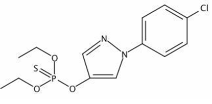 Diethyl[1-(4-chlorophenyl)-pyrazol-4-yl]Phosphorothioate