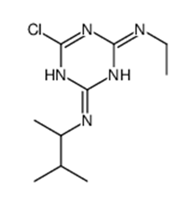 6-chloro-4-ethylamino-2-(3-methylbutan-2-yl)amino-triazine