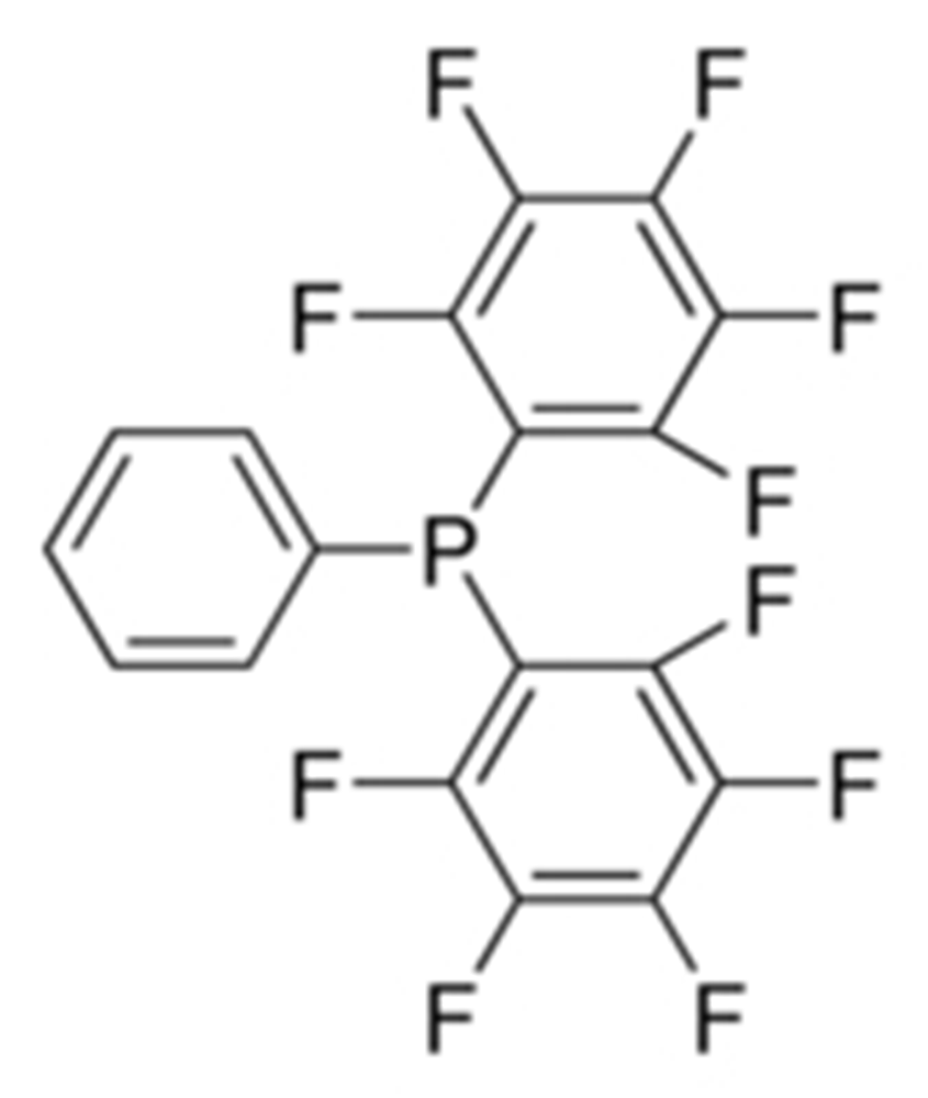 Picture of Decafluorotriphenyl phosphine Solution 2000ug/ml in Methylene chloride; F834JS