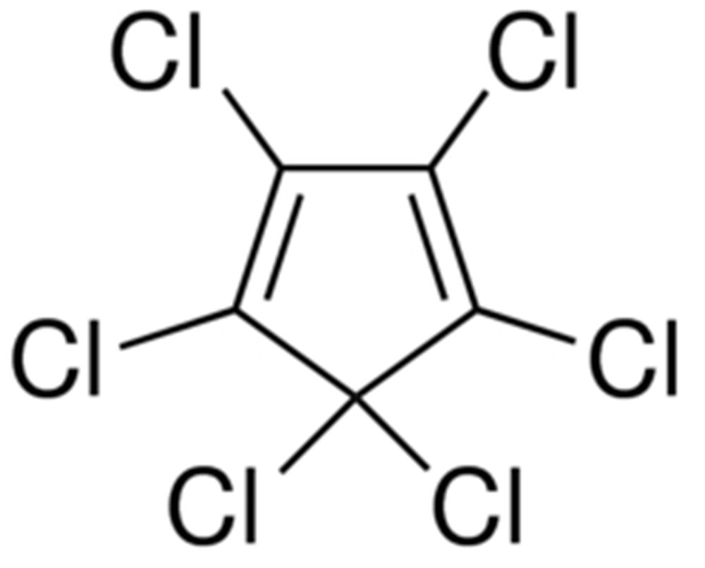 Picture of Hexachlorocyclopentadiene Solution 100ug/ml in Methanol; F53JS