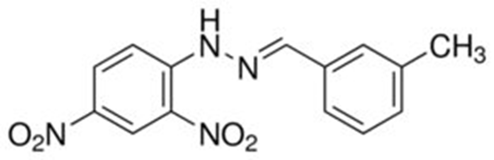Picture of m-Tolualdehyde (DNPH Derivative) Solution 100ug/ml in Acetonitrile; F2355JS