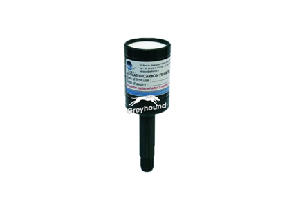 Activated charcoal cartridge filter, 25gms