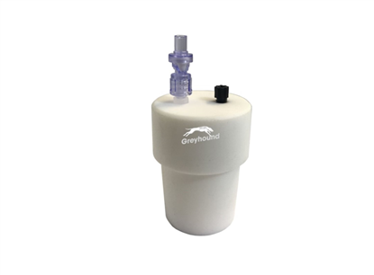 Smart Healthy Cap for ground neck (29/32mm) with 1 Universal connector (1/8" to 1/16") and 1 air check valve