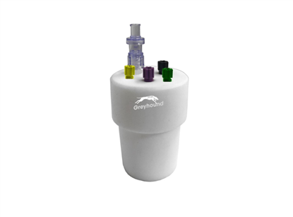 Smart Healthy Cap for ground neck (29/32mm) with 4 Universal connectors (1/8" to 1/16") and 1 air check valve