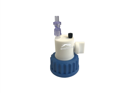 Smart Healthy Cap GL45, 1 Universal connector (1/8" to 1/16") with shut-off and 1 air check valve