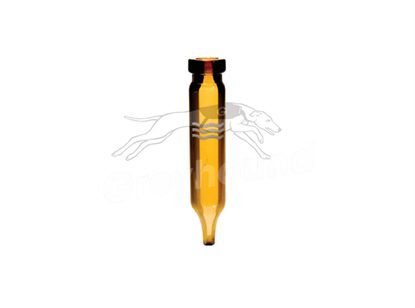700µL Crimp Top Tapered Vial - Amber Glass