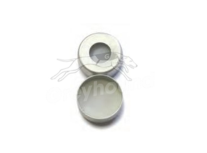 11mm Aluminium Crimp Cap with Silicone/PTFE Liner