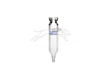 1mL Crimp Top Tapered Vial - Clear Glass