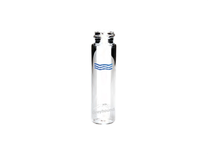 22mL Screw Top Storage Vial with 20-400 Thread - Clear Glass
