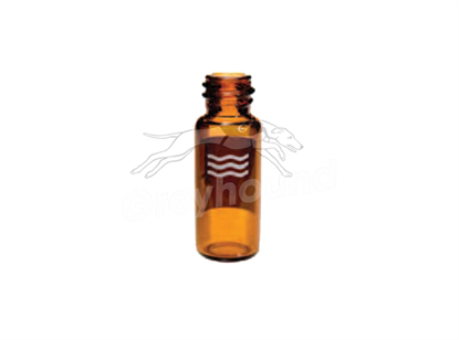 2mL Screw Top Vial - Amber Glass with Write-on Patch