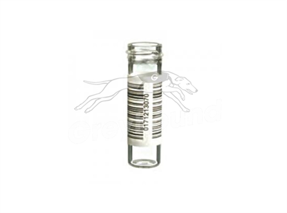 7mL Powder Vial with 14mm Custom External Thread -  Clear Glass