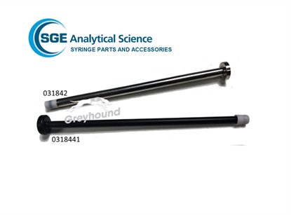 Plunger Assembly for 10µL Removable Needle Syringe with GT Plunger & 50mm, 0.47mm OD, Bevel Tipped Needle