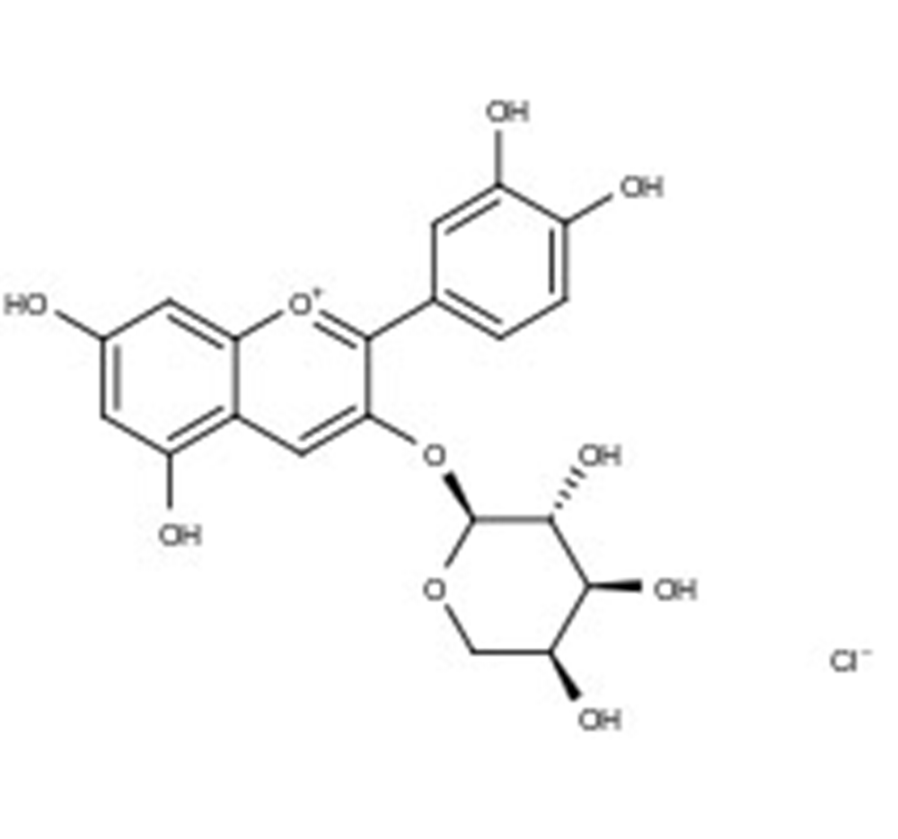 Picture of Cyanidin-3-O-arabinoside chloride