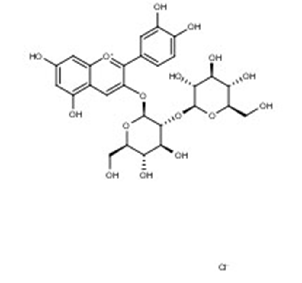 Picture of Cyanidin-3-O-sophoroside chloride