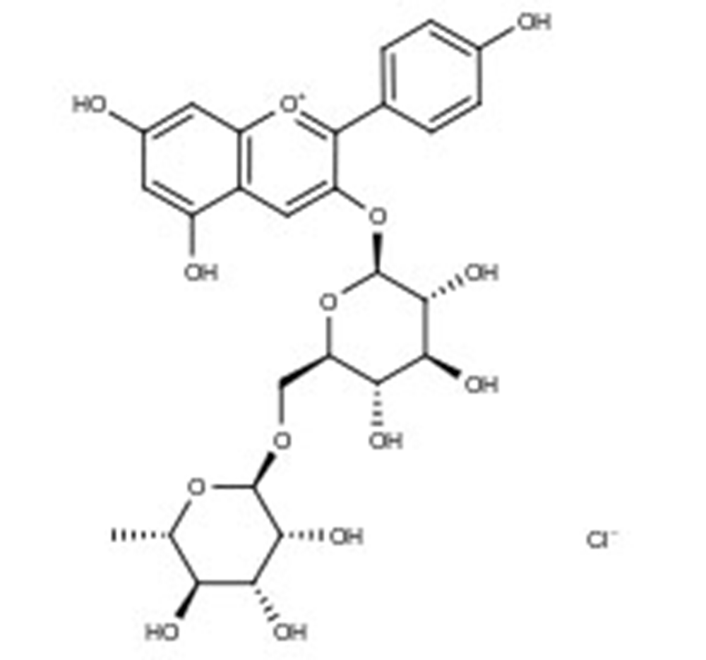 Picture of Pelargonidin-3-O-rutinoside chloride