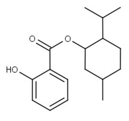 Menthyl salicylate
