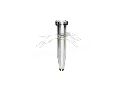200µL Crimp Top Tapered Vial - Clear Gold Grade Glass