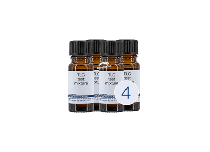 Set of 4 individual components of the amino acid test mixture