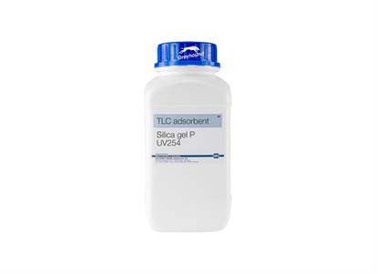 Silica P/UV254 with gypsum, adsorbent for TLC