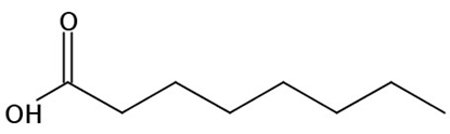 Octanoic acid, 100mg
