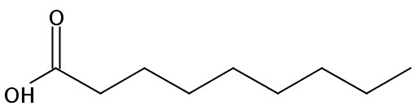 Nonanoic acid, 100mg