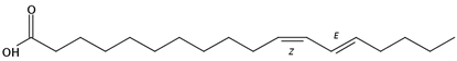 11(Z),13(E)-Octadecadienoic acid, 77%, 25mg