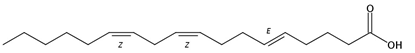 5(E),9(Z),12(Z)-Octadecatrienoic acid, 5mg