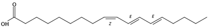 9(Z),11(E),13(E)-Octadecatrienoic acid, 25mg