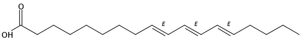 Picture of 9(E),11(E),13(E)-Octadecatrienoic acid, 25mg