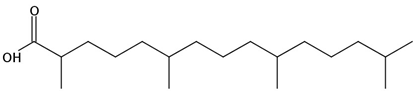 2,6,10,14-Tetramethylpentadecanoic acid, 25mg