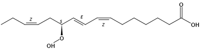 11(S)-Hydroperoxy-7(Z),9(E),13(Z)-hexadecatrienoic acid, 100ug