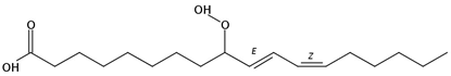 9-Hydroperoxy-10(E),12(Z)-octadecadienoic acid, 100ug