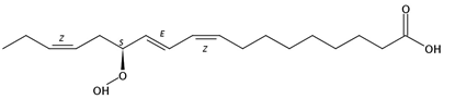13(S)-Hydroperoxy-9(Z),11(E),15(Z)-octadecatrienoic acid, 1mg