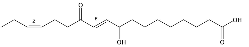 Picture of 9-Hydroxy-12-oxo-10(E),15(Z)-octadecadienoic acid, 50ug
