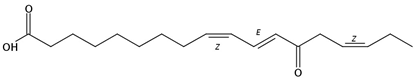 13-Oxo-9(Z),11(E),15(Z)-octadecatrienoic acid, 1mg