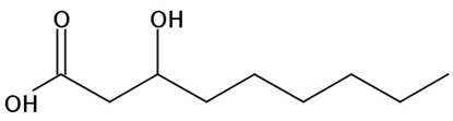 3-Hydroxynonanoic acid, 250mg