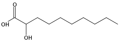 2-Hydroxydecanoic acid, 250mg
