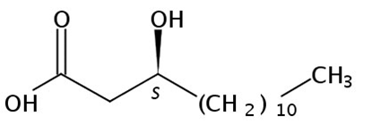 (S)-3-Hydroxytetradecanoic acid, 25mg