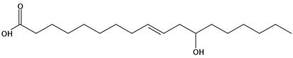 12-Hydroxy-9(Z)-octadecenoic acid, 5 x 100mg