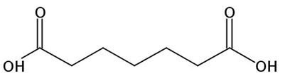 Heptanedioic acid, 100mg