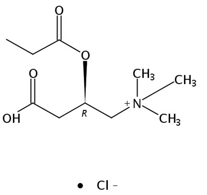 Propionyl-L-Carnitine HCl salt, 25mg