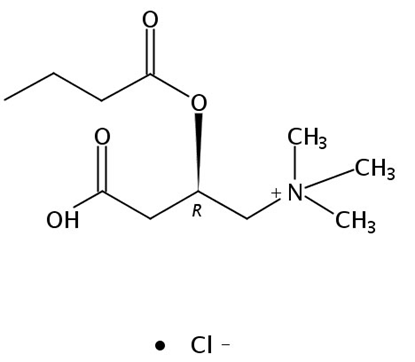 Butyryl-L-Carnitine HCl salt, 25mg