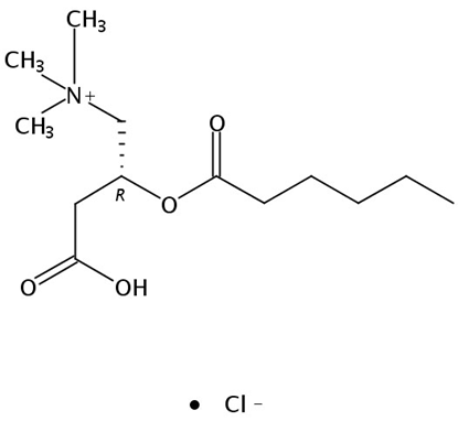 Hexanoyl-L-Carnitine HCl salt, 25mg
