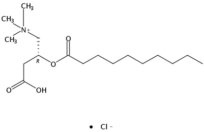 Decanoyl-L-Carnitine HCl salt, 25mg