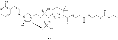 Butyryl Coenzyme A Li salt, 10mg