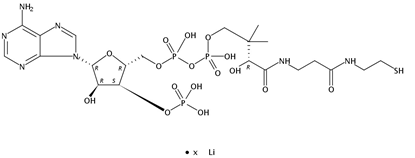 Coenzyme A Li salt, 250mg